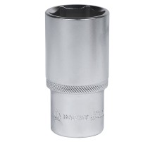 Головка торцевая глубокая шестигранная 1/2", 30 мм МАСТАК 001-40030 Головка торцевая глубокая шестигранная 1/2", 30 мм МАСТАК 001-40030