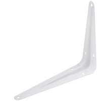 Уголок-кронштейн белый 125х150 мм (0,7 мм) FIT DIY