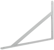 Уголок-кронштейн усиленный белый 400х280 мм FIT IT