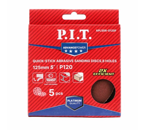 Круг шлифовальный P.I.T. ADVANCE APLS06-0120F