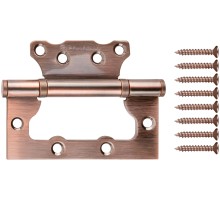 Петля дверная универсальная (без врезки) "PALLADIUM" 100 мм медь (2ВВ - 100 АС) CHINA