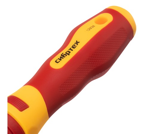 Отвертка со сменными жалами, диэлектрическая до 1000 В, 9 предметов, CrV Сибртех