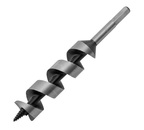 Сверло по дереву шнековое, 35 х 230 мм, шестигранный хвостовик Matrix