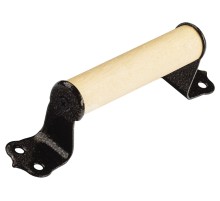 Ручка скоба деревянная круглая 150 мм РОС