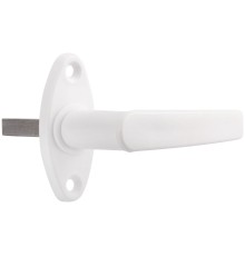 Ручка оконная пластиковая белая КУРС РОС