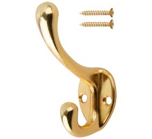 Крючок двойной, золото FIT IT