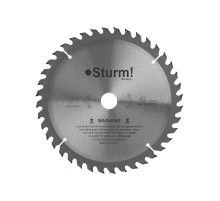 Пильный диск, размер:200x22-40, ТВЕРДОСПЛАВНАЯ ПЛАСТИНА ВК8, Sturm! (рус)