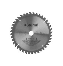 Пильный диск, размер:200x22-40, ТВЕРДОСПЛАВНАЯ ПЛАСТИНА ВК8, Sturm! (рус)