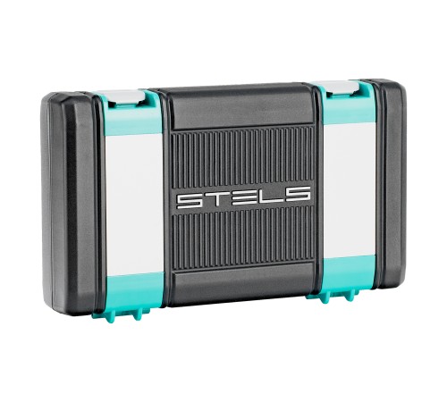 Набор инструмента, 1/4, Cr-V, S2, усиленный кейс, 47 предметов Stels