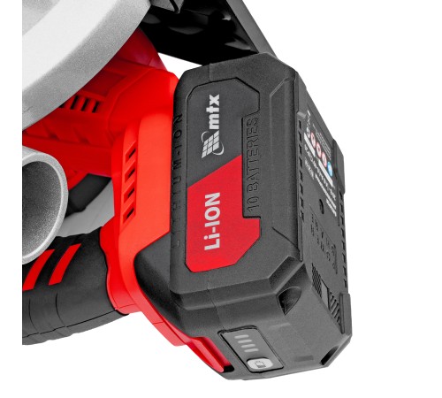 Пила циркулярная аккумуляторная CCSU-20-165, 165 мм, Li-Ion, 20 В// MTX