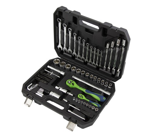 Набор инструментов 89 предметов, CrV 1/2