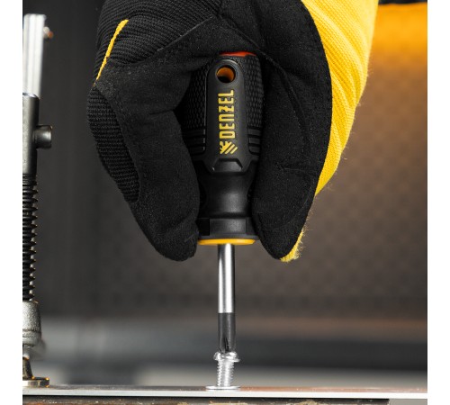 Отвертка, PH2х38 мм, S2, 3к рукоятка Denzel