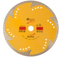 Диск отрезной алмазный, сегментный с защитными секторами CUTOP Profi Plus, 230 x 3.0 x 8.3 x 22.2 мм CUTOP Диск отрезной алмазный, сегментный с защитными секторами CUTOP Profi Plus, 230 x 3.0 x 8.3 x 22.2 мм CUTOP