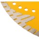 Диск отрезной алмазный, сегментный с защитными секторами CUTOP Profi Plus, 230 x 3.0 x 8.3 x 22.2 мм CUTOP