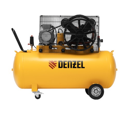 Компрессор воздушный рем. привод BCV 5500-T/270, 5,5 кВт, 270 литров, 850 л/мин Denzel Компрессор воздушный рем. привод BCV 5500-T/270, 5,5 кВт, 270 литров, 850 л/мин Denzel