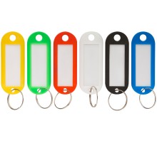 Бирки для ключей, набор 6 шт. КУРС