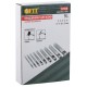 Пробойники для кожи, набор  9 шт. (отверстия 2-3-4-5-6-8-9-10-13 мм ) FIT IT
