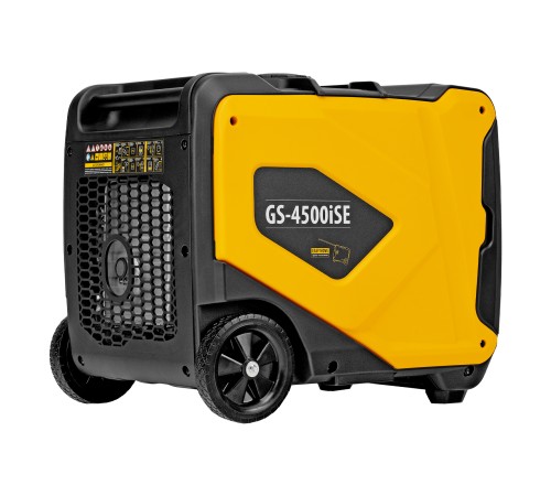 Генератор инверторный GS-4500iSE, 4,5 кВт, 230 В, закрытый корпус, электростартер DENZEL