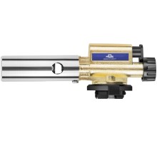 Горелка газовая на цанговый баллон, мет.корпус, с пьезоподжигом, керамич.изолятор, сопло 22 мм MOS