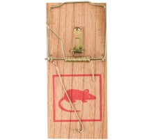 Мышеловка деревянная большая, 180 х 85 мм FIT DIY Мышеловка деревянная большая, 180 х 85 мм FIT DIY