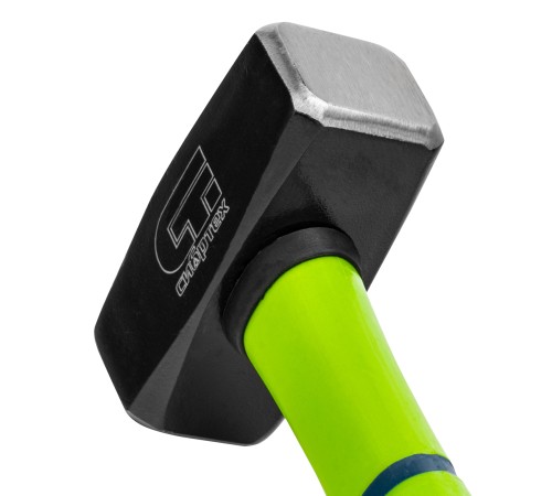 Кувалда, 1000 г, фибергласовая обрезиненная рукоятка Сибртех