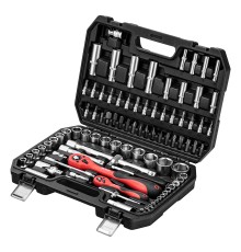 Набор инструментов 94 предмета, CrV, 1/2", 1/4" MTX