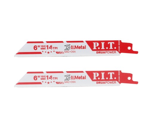 Полотно для сабельной пилы по металлу P.I.T. ARSB-0614C
