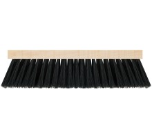 Щетка для пола деревянная, прямоугольная, 4-х рядная, 265 мм КУРС РОС