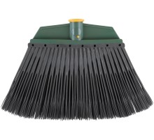 Метла пластиковая №5, плоская черная 265х385 мм ( посадочный диаметр 25 мм ) КУРС РОС