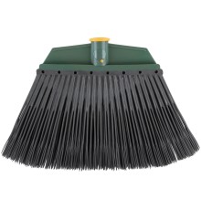 Метла пластиковая №5, плоская черная 265х385 мм ( посадочный диаметр 25 мм ) КУРС РОС