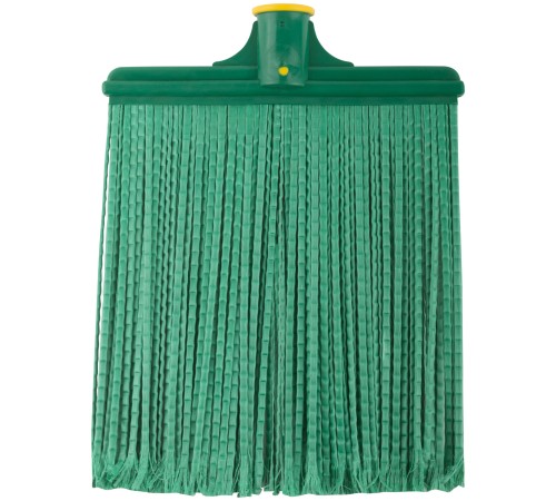 Метла пластиковая №1, плоская мягкая  260х330 мм ( посадочный диаметр 25 мм ) КУРС РОС