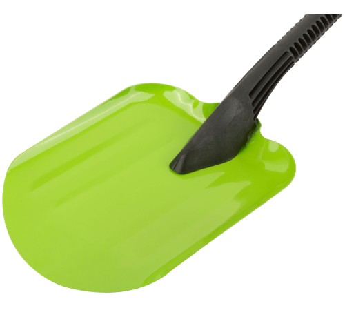 Лопата автомобильная стальная, морозостойкий пластиковый черенок 80х205x700 мм КУРС РОС