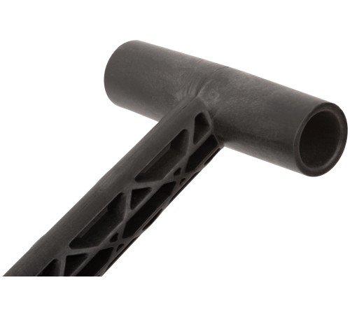 Лопата автомобильная стальная, морозостойкий пластиковый черенок 80х205x700 мм КУРС РОС