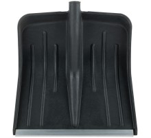 Лопата для уборки снега большая пластиковая, без черенка 420х420 мм РОС