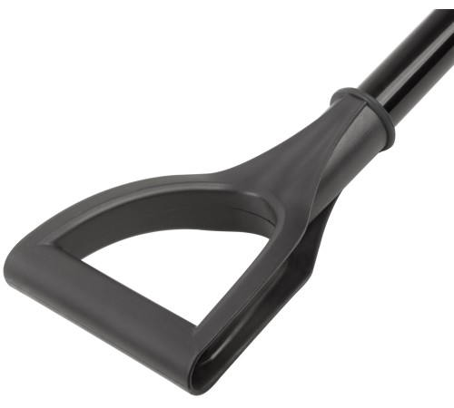 Лопата для уборки снега Профи поликарбонатная, алюминиевый черенок, средняя 460х400х1380 мм FIT РОС