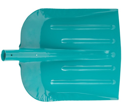 Лопата для уборки снега тротуарная стальная без черенка 390х456 мм КУРС РОС