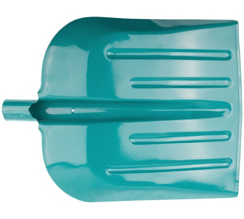 Лопата для уборки снега тротуарная стальная без черенка 390х456 мм КУРС РОС