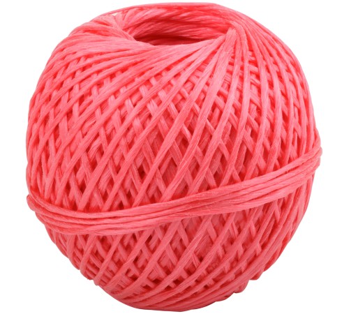 Шпагат полипропиленовый 1000 текс, 100 м красный КУРС РОС