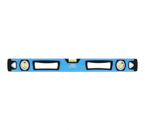 Уровень алюминиевый, двуручный, 600 мм, профиль 1,6 мм, фрезеров, ударопрочные заглушки, 3 глазка Барс