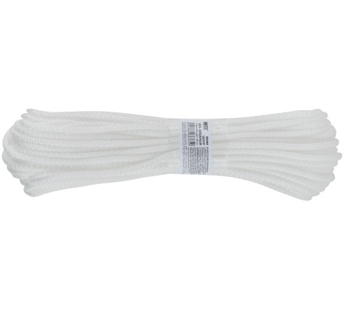 Шнур вязаный полипропиленовый с сердечником  5 мм х 20 м, р/н= 93 кгс FIT РОС