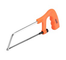 Ножовка по металлу, 150 мм, пластмассовая ручка, хромированная Sparta