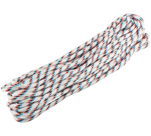 Канат полипропиленовый 24-х прядный с сердечником  8 мм х 20 м, р/н= 380 кгс КУРС БЕЛ