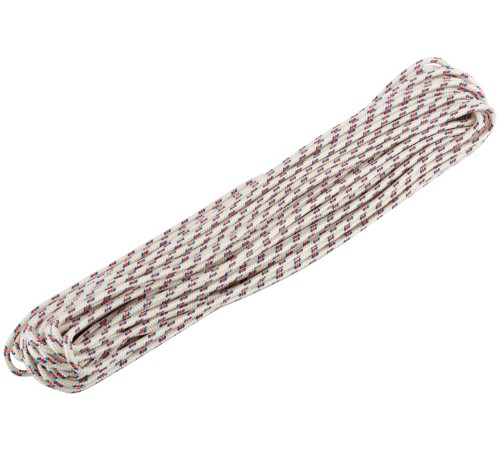 Фал капроновый плетеный 16-ти прядный с сердечником 3 мм х 20 м, р/н=  160 кгс FIT РОС