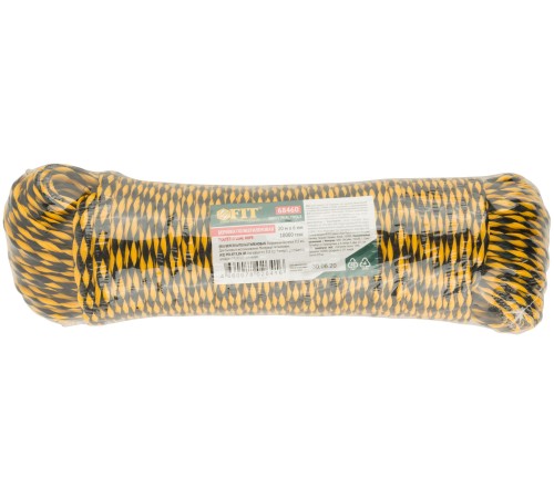 Веревка полиэтиленовая, 10000 текс, 6 мм х 20 м, р/н= 315 кгс FIT IT