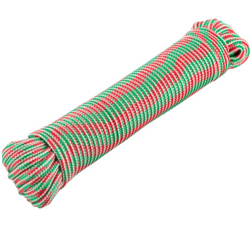 Шнур полипропиленовый с сердечником 4 мм х 20 м, р/н= 110 кгс FIT IT