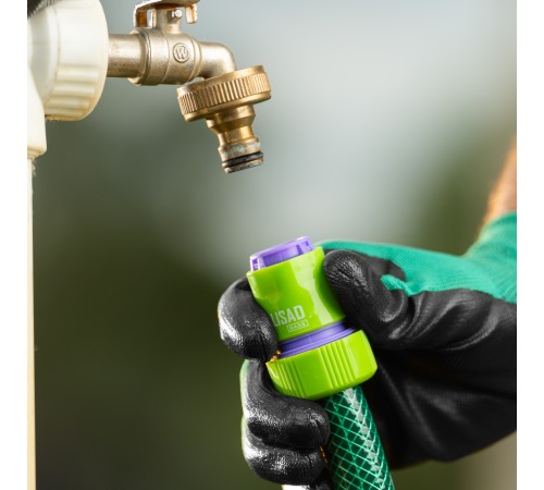 Набор для подключения шланга 3/4, распылитель, 3 адаптера к распылителю Palisad