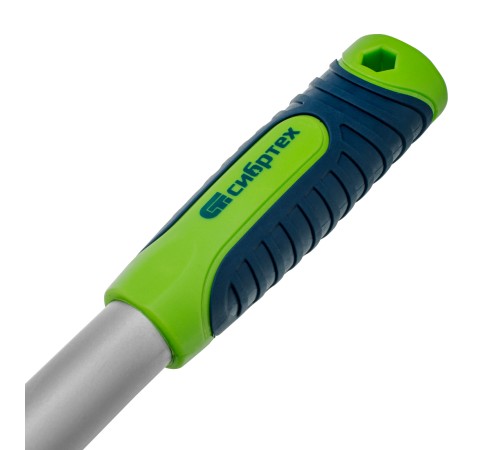 Ключ-трещотка телескопический 1/2", 300-430 мм, 72 зуба, с быстрым сбросом Сибртех