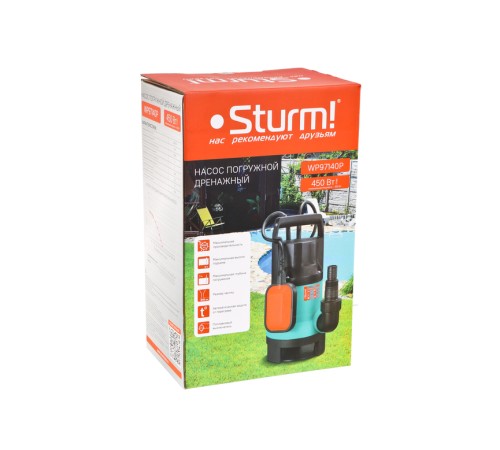 Насос погружной дренажный Sturm! WP97140P Насос погружной дренажный Sturm! WP97140P