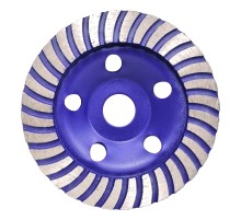 Диск алмазный шлифовальный, сегментированный турбо CUTOP, 125 x 5.0 x 20 x 22.2 мм CUTOP