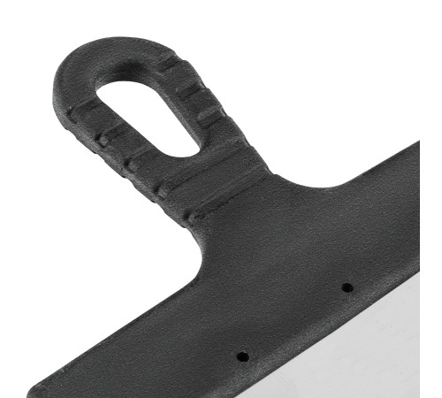 Шпатель из нержавеющей стали, 250 мм, зуб 4 х 4 мм, пластмассовая ручка Sparta